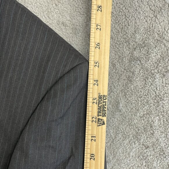 NEW Joseph & Feiss Men's 38R Black Pinstripe Blazer 100% Wool - Picture 5 of 12
